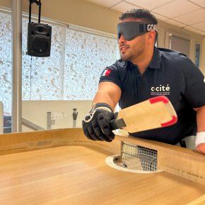 Taha en pleine action pendant un match de Showdown.